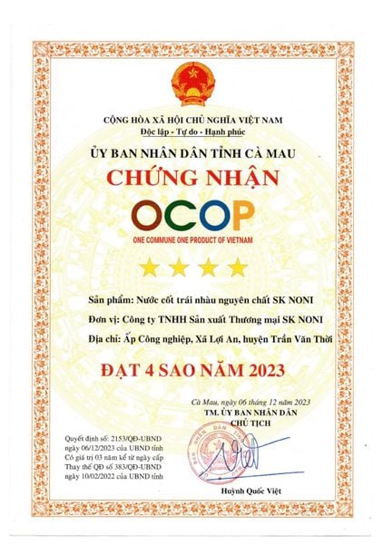 Nước Cốt Nhàu Nguyên Chất SK NONI 375 ml TĂNG ĐỀ KHÁNG, GIẢM ĐAU NHỨC, HỖ TRỢ ĐẸP DA