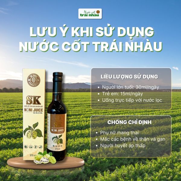 [COMBO 6 CHAI] Nước Cốt Nhàu Nguyên Chất SK NONI 375 ml TĂNG ĐỀ KHÁNG, GIẢM ĐAU NHỨC, HỖ TRỢ ĐẸP DA