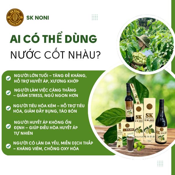 [COMBO 6 HỘP] Nước Cốt Nhàu SK NONI gói tiện lợi giúp TĂNG ĐỀ KHÁNG, GIẢM ĐAU NHỨC, GIỮ DÁNG ĐẸP DA