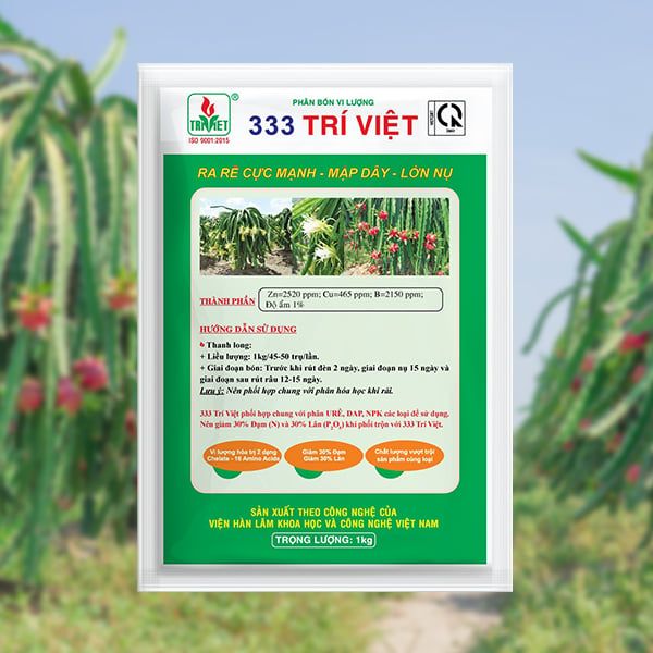  PHÂN BÓN RỄ 333 TRÍ VIỆT – CHUYÊN THANH LONG 