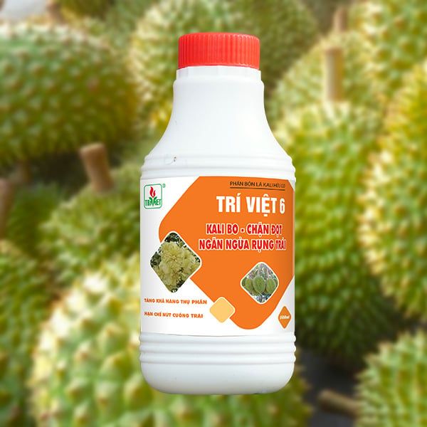  PHÂN BÓN LÁ TRÍ VIỆT 6 – DÙNG CHO SẦU RIÊNG 