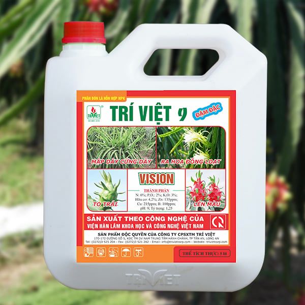  PHÂN TƯỚI RỄ VISION TRÍ VIỆT – DÙNG CHO THANH LONG 