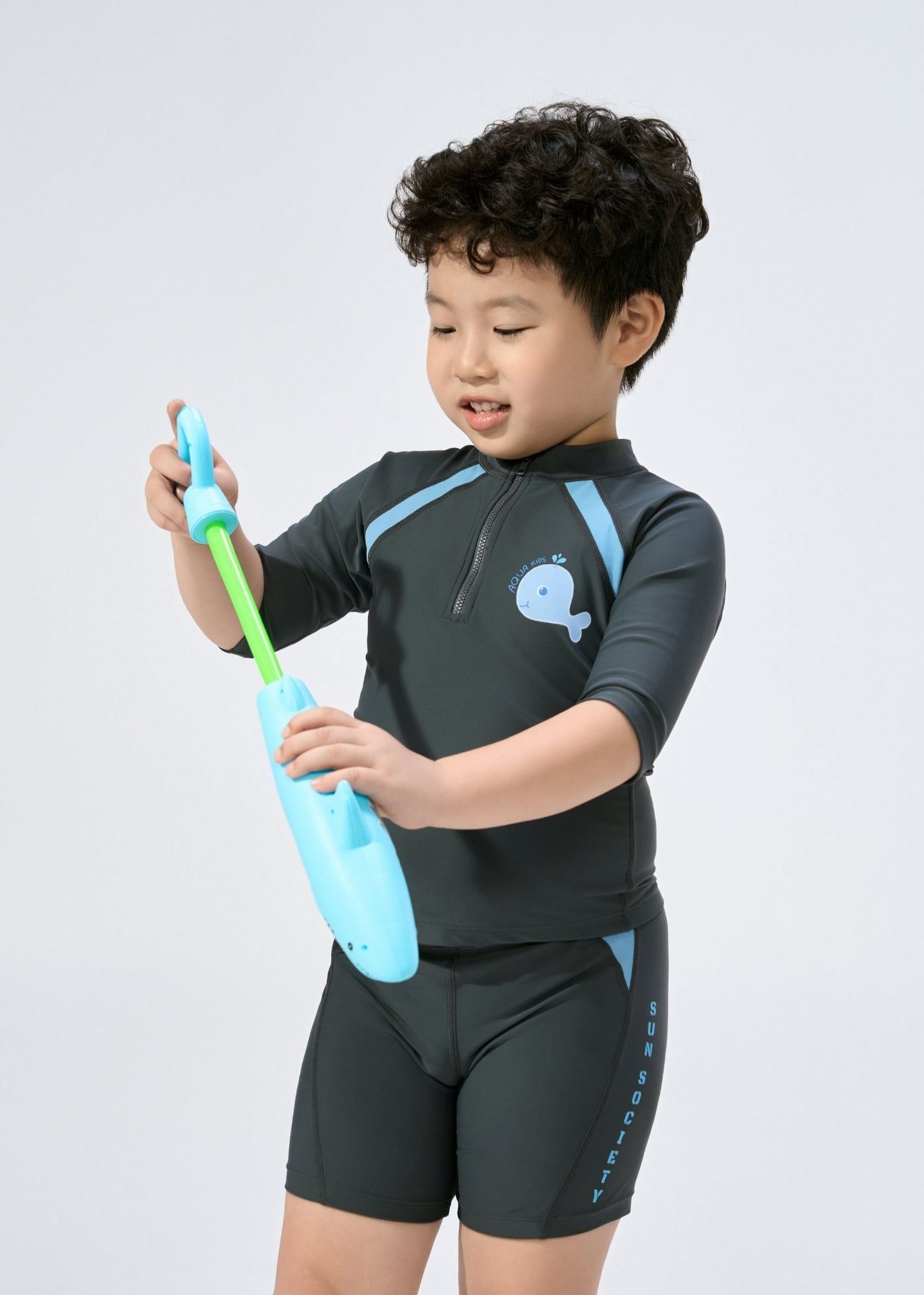  ĐỒ BƠI BÉ TRAI XUÂN THU SWIM HAI MẢNH QUẦN SHORT RỜI THỂ THAO BNTE67 
