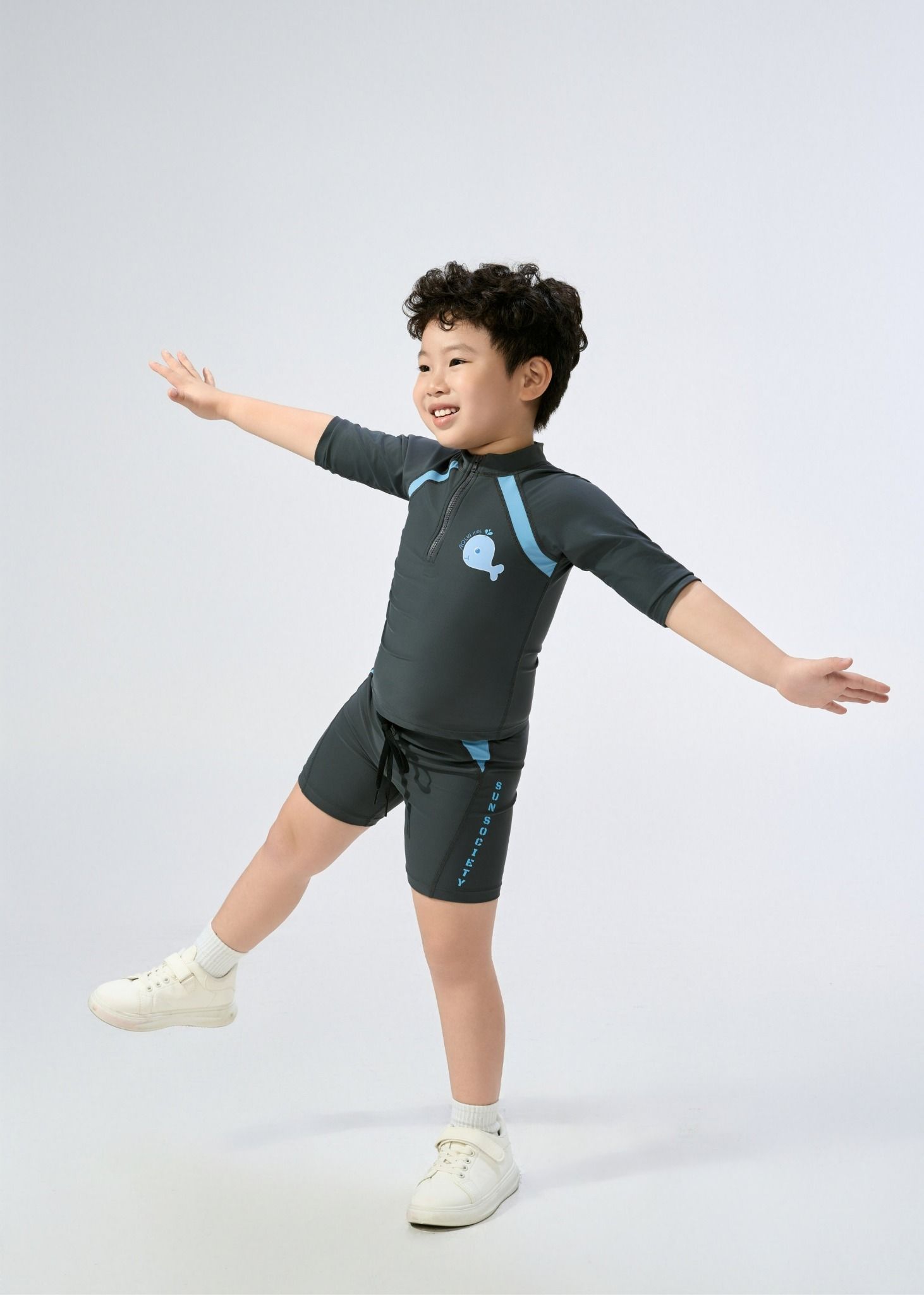  ĐỒ BƠI BÉ TRAI XUÂN THU SWIM HAI MẢNH QUẦN SHORT RỜI THỂ THAO BNTE67 