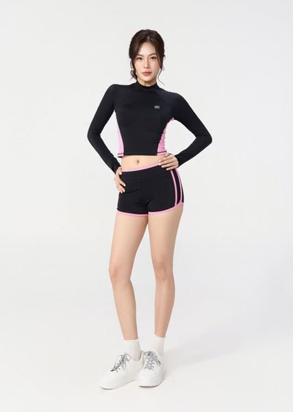 ĐỒ BƠI NỮ XUÂN THU SWIM HAI MẢNH TAY DÀI QUẦN SHORT RỜI CHỐNG NẮNG SRK25