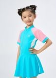  ĐỒ BƠI BÉ GÁI XUÂN THU SWIM MỘT MẢNH DÁNG VÁY DỄ THƯƠNG VTE13 