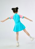  ĐỒ BƠI BÉ GÁI XUÂN THU SWIM MỘT MẢNH DÁNG VÁY DỄ THƯƠNG VTE13 