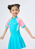  ĐỒ BƠI BÉ GÁI XUÂN THU SWIM MỘT MẢNH DÁNG VÁY DỄ THƯƠNG VTE13 
