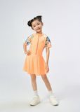  ĐỒ BƠI BÉ GÁI XUÂN THU SWIM MỘT MẢNH DÁNG VÁY PHỐI HOA DỄ THƯƠNG VTE14 