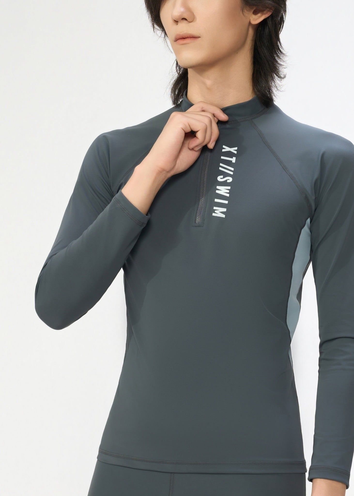  ÁO BƠI NAM XUÂN THU SWIM TAY DÀI KIỂU THỂ THAO CHỐNG NẮNG ANN25-X 