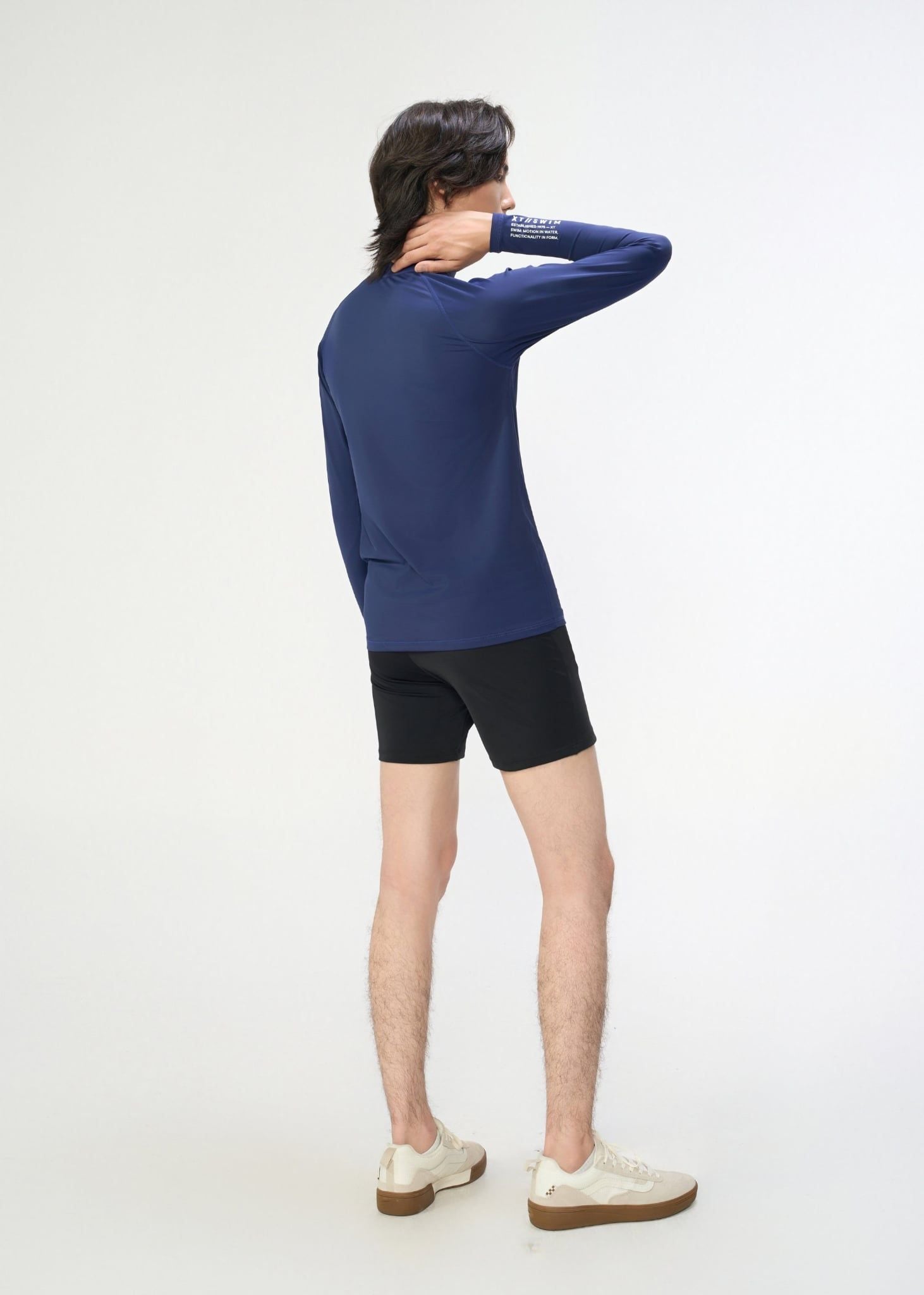  ÁO BƠI NAM XUÂN THU SWIM TAY DÀI THỂ THAO CHỐNG NẮNG ANN03 