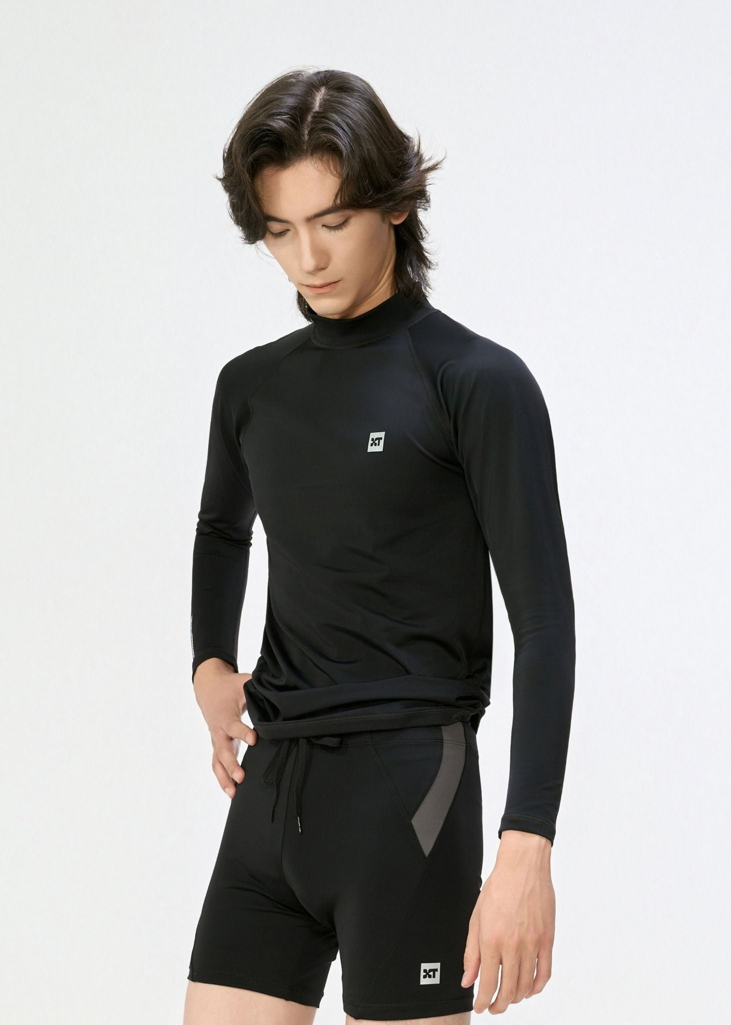  ÁO BƠI NAM XUÂN THU SWIM TAY DÀI THỂ THAO CHỐNG NẮNG ANN03 