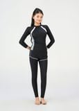  ĐỒ BƠI NỮ CHO TEEN XUÂN THU SWIM HAI MẢNH TAY DÀI QUẦN DÀI RỜI 2 LỚP CHỐNG NẮNG SRTT01 