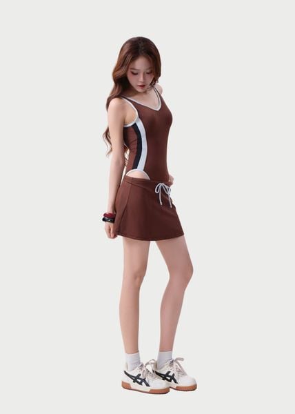 CHÂN VÁY BƠI NỮ XUÂN THU SWIM RỜI PHỐI KIỂU THỂ THAO V12