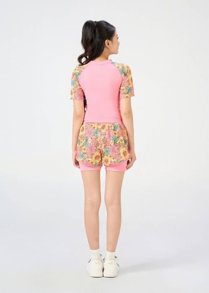 ĐỒ BƠI NỮ CHO TEEN XUÂN THU SWIM HAI MẢNH QUẦN SHORT RỜI 2 LỚP KÍN ĐÁO SRTT04