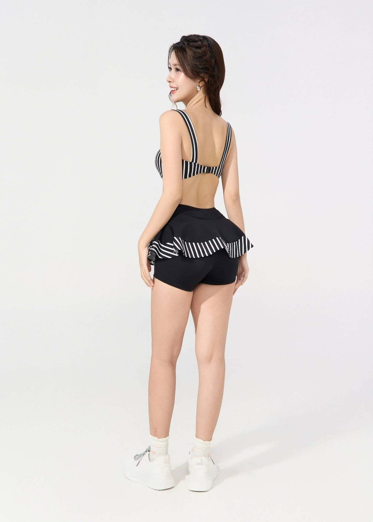  ĐỒ BƠI NỮ XUÂN THU SWIM HAI MẢNH CHÂN VÁY RỜI KIỂU LBDK23 