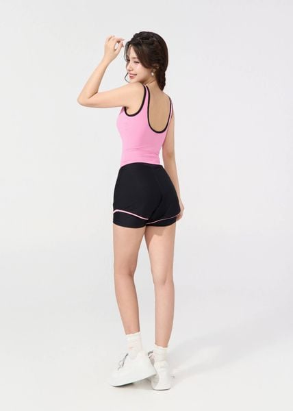 ĐỒ BƠI NỮ XUÂN THU SWIM HAI MẢNH QUẦN SHORT RỜI 2 LỚP KIỂU SRK33