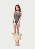  ĐỒ BƠI NỮ XUÂN THU SWIM MỘT MẢNH CỘT DÂY CỔ VIỀN KIỂU MK10 