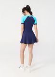  ĐỒ BƠI NỮ XUÂN THU SWIM MỘT MẢNH DÁNG VÁY CHỐNG NẮNG VK54 