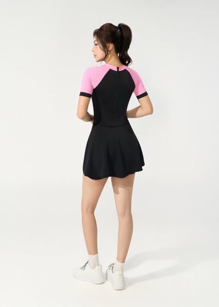 ĐỒ BƠI NỮ XUÂN THU SWIM MỘT MẢNH DÁNG VÁY CHỐNG NẮNG VK54