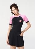  ĐỒ BƠI NỮ XUÂN THU SWIM MỘT MẢNH DÁNG VÁY CHỐNG NẮNG VK54 