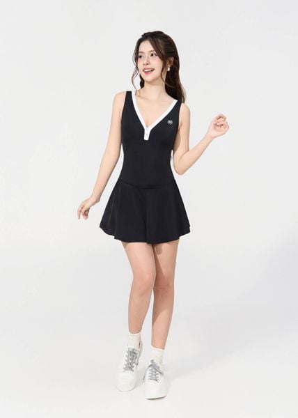 ĐỒ BƠI NỮ XUÂN THU SWIM MỘT MẢNH DÁNG VÁY KIỂU KÍN ĐÁO VK23
