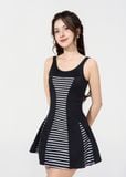  ĐỒ BƠI NỮ XUÂN THU SWIM MỘT MẢNH DÁNG VÁY KIỂU KÍN ĐÁO VK43 
