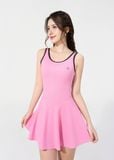  ĐỒ BƠI NỮ XUÂN THU SWIM MỘT MẢNH DÁNG VÁY KÍN ĐÁO VK62 