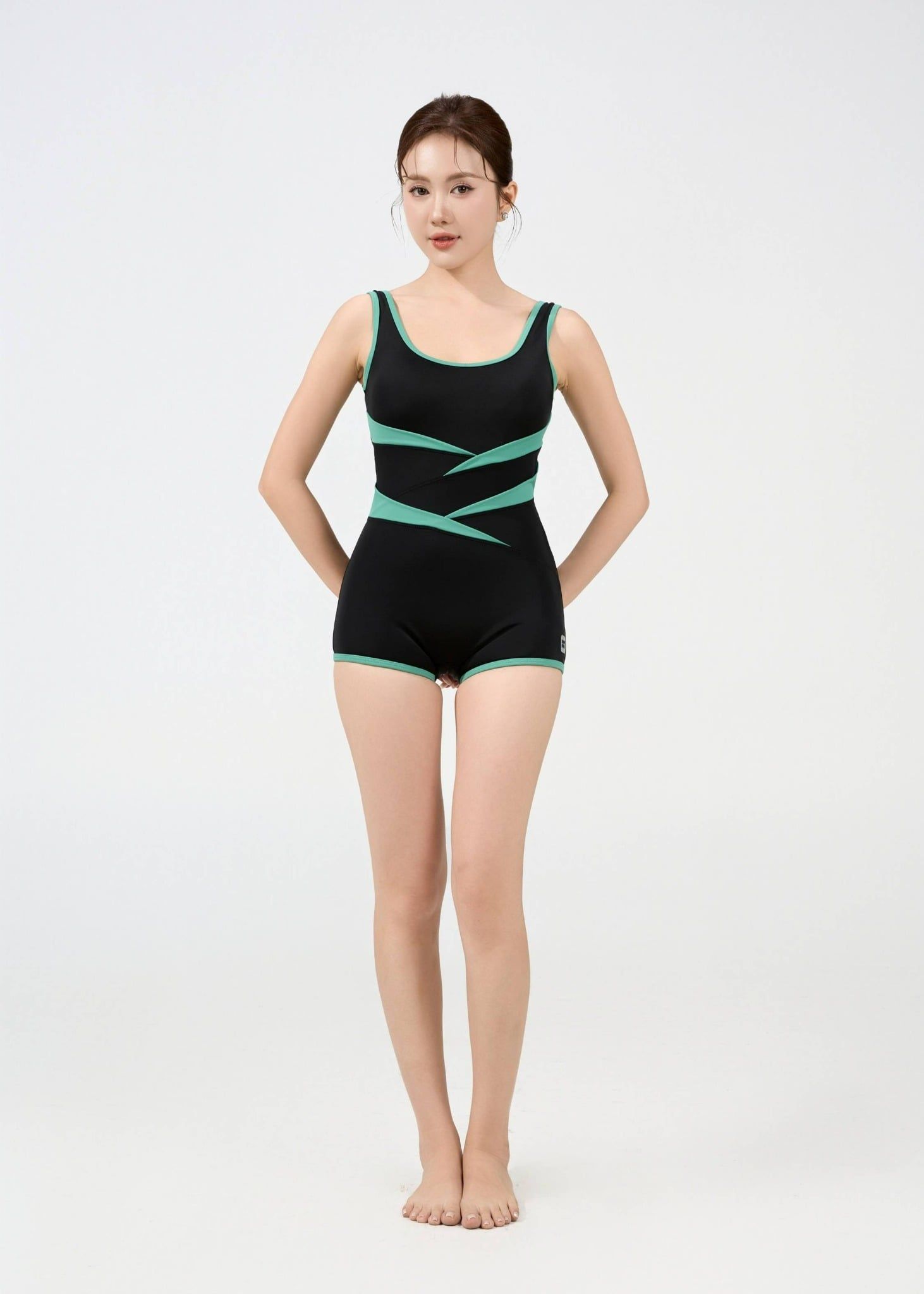  ĐỒ BƠI NỮ XUÂN THU SWIM MỘT MẢNH QUẦN SHORT VIỀN KIỂU ST 