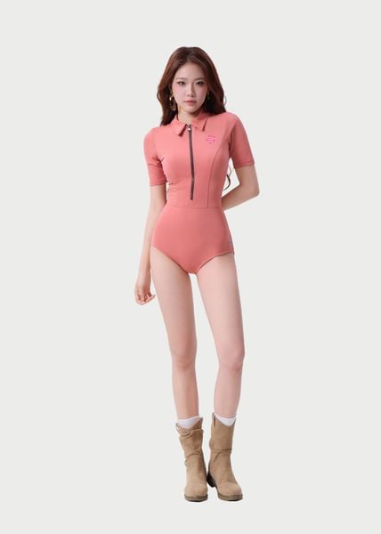 ĐỒ BƠI NỮ XUÂN THU SWIM MỘT MẢNH TAY LỠ PHỐI HOA KIỂU MK11