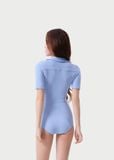  ĐỒ BƠI NỮ XUÂN THU SWIM MỘT MẢNH TAY LỠ PHỐI HOA KIỂU MK11 