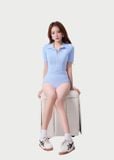  ĐỒ BƠI NỮ XUÂN THU SWIM MỘT MẢNH TAY LỠ PHỐI HOA KIỂU MK11 
