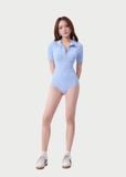  ĐỒ BƠI NỮ XUÂN THU SWIM MỘT MẢNH TAY LỠ PHỐI HOA KIỂU MK11 