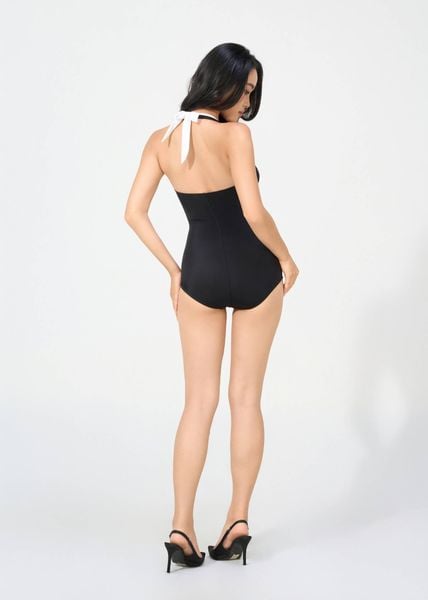 ĐỒ BƠI NỮ XUÂN THU SWIM MỘT MẢNH VIỀN KIỂU CỘT DÂY TÔN DÁNG MK02