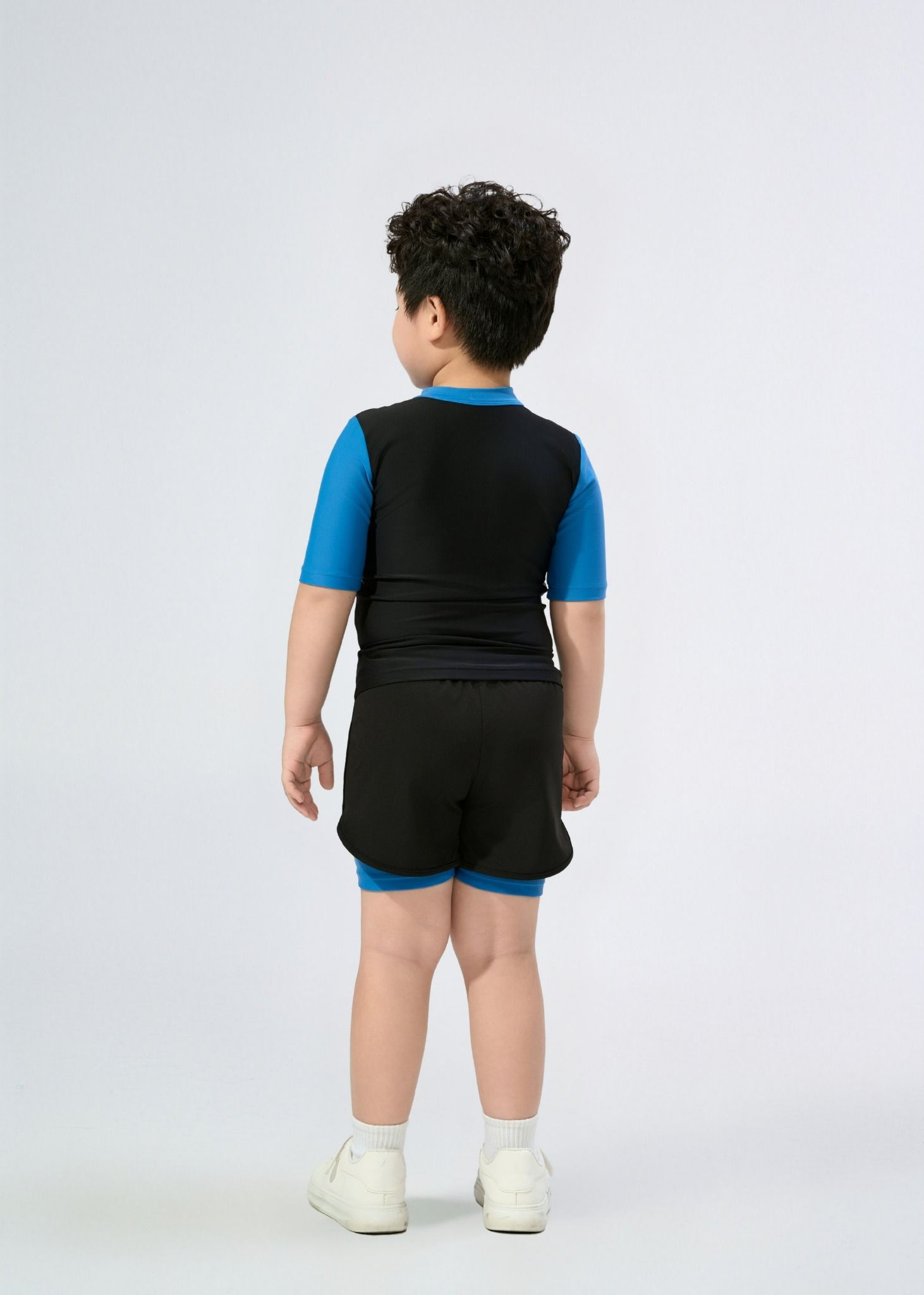  ĐỒ BƠI BÉ TRAI XUÂN THU SWIM HAI MẢNH QUẦN SHORT RỜI 2 LỚP THỂ THAO BNTE72 