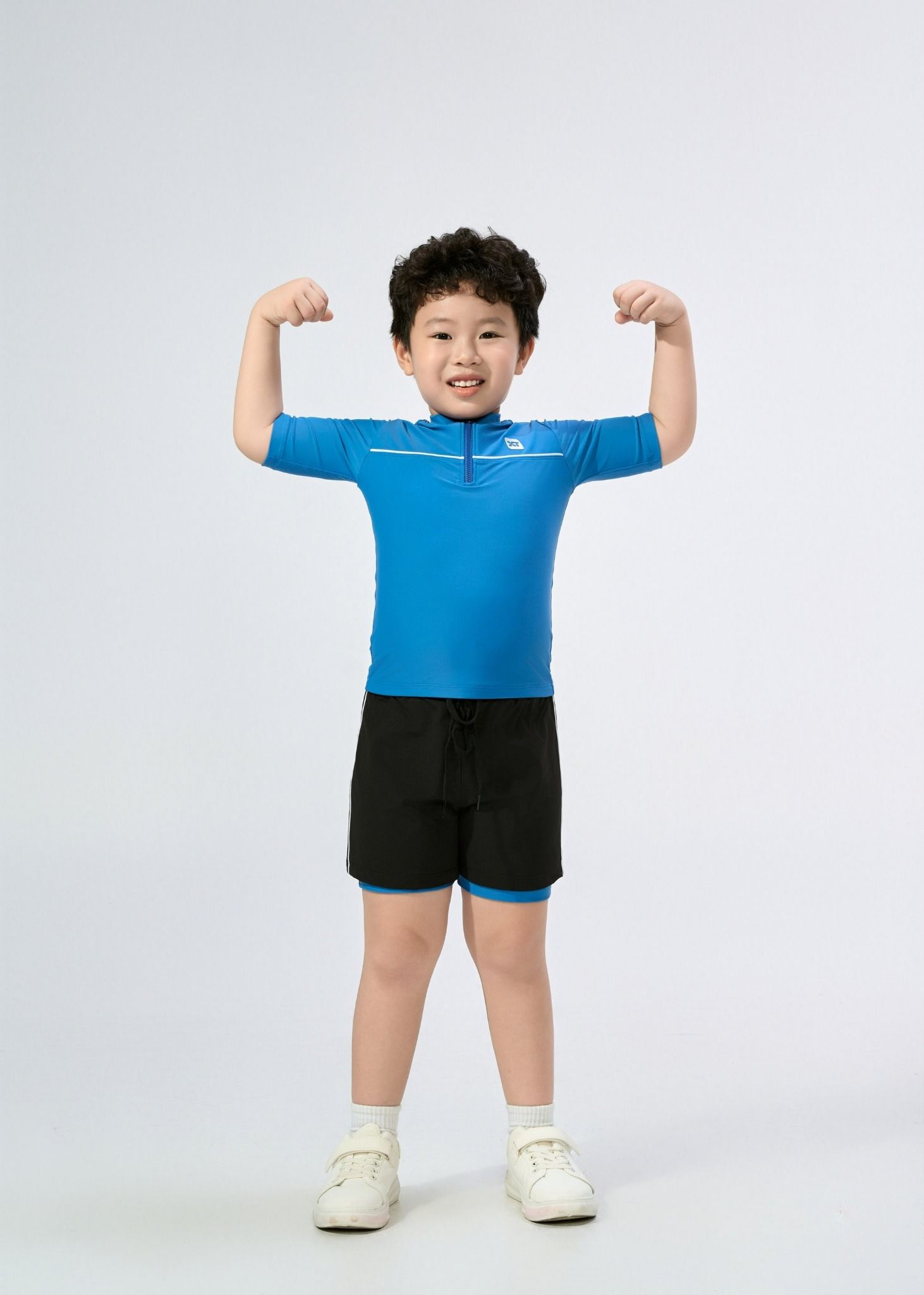  ĐỒ BƠI BÉ TRAI XUÂN THU SWIM HAI MẢNH QUẦN SHORT RỜI 2 LỚP THỂ THAO BNTE71 