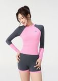  ĐỒ BƠI NỮ XUÂN THU SWIM HAI MẢNH TAY DÀI QUẦN SHORT RỜI CHỐNG NẮNG SRK31 