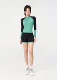  ĐỒ BƠI NỮ XUÂN THU SWIM HAI MẢNH TAY DÀI QUẦN SHORT RỜI CHỐNG NẮNG SRK31 