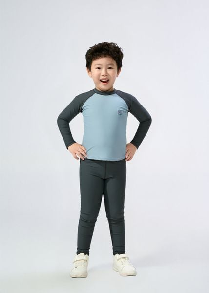 ĐỒ BƠI BÉ TRAI XUÂN THU SWIM HAI MẢNH QUẦN DÀI RỜI THỂ THAO BNTE86