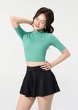  ĐỒ BƠI NỮ XUÂN THU SWIM HAI MẢNH TAY LỠ QUẦN SHORT GIẢ VÁY RỜI CHỐNG NẮNG LBDK38 