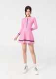  ĐỒ BƠI NỮ XUÂN THU SWIM MỘT MẢNH DÁNG VÁY TAY DÀI CHỐNG NẮNG VK49 