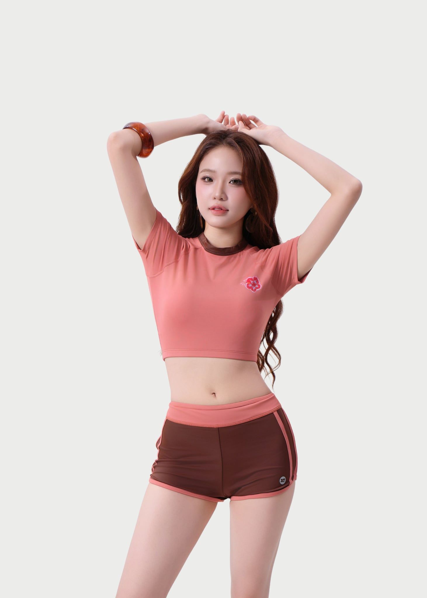  ĐỒ BƠI NỮ XUÂN THU SWIM HAI MẢNH TAY NGẮN QUẦN SHORT RỜI KIỂU SRK36 