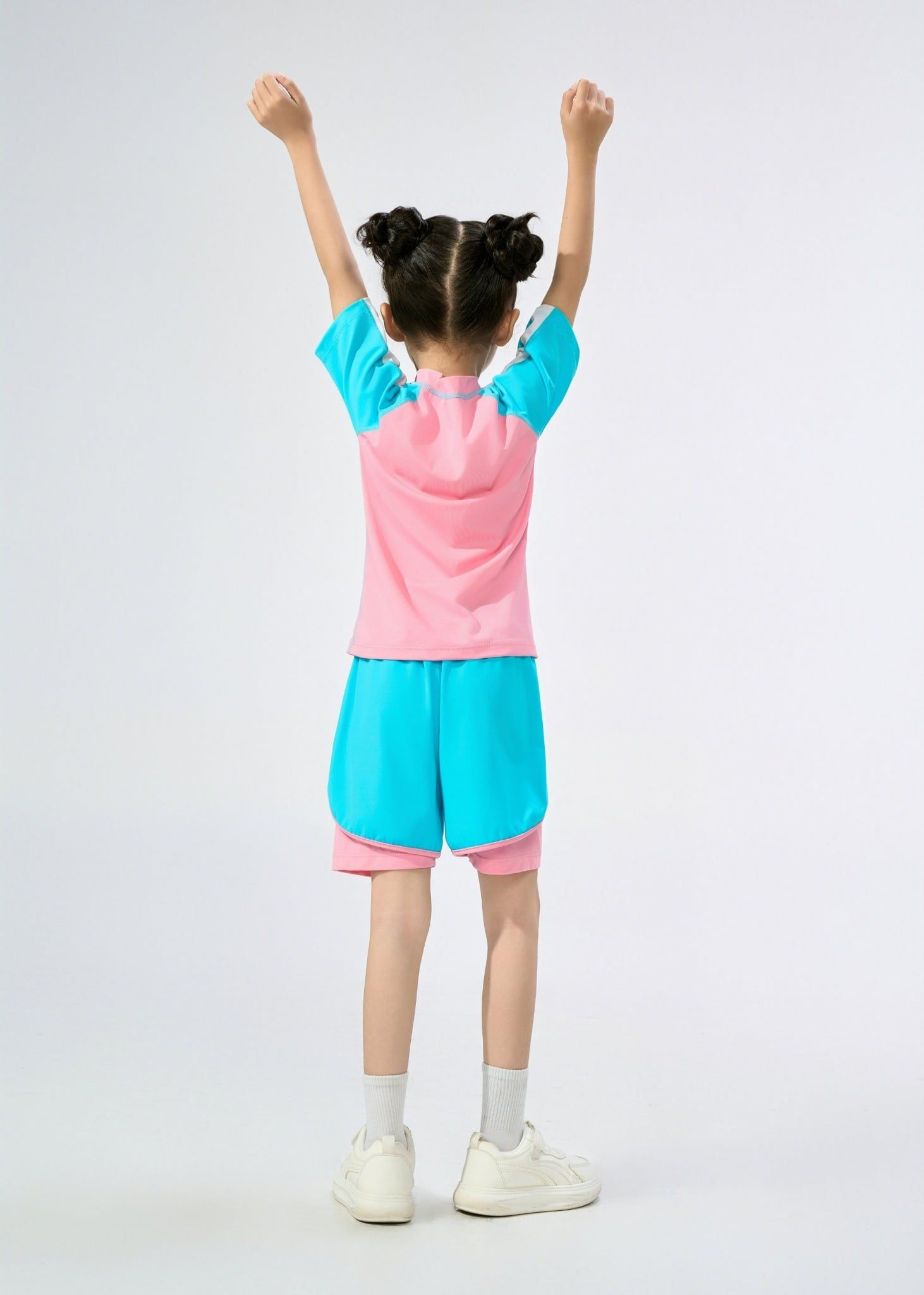  ĐỒ BƠI BÉ GÁI XUÂN THU SWIM HAI MẢNH QUẦN SHORT RỜI 2 LỚP DỄ THƯƠNG SRTE01 