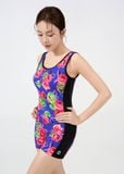  ĐỒ BƠI NỮ XUÂN THU SWIM MỘT MẢNH QUẦN SHORT PHỐI HOA KIỂU SK00 