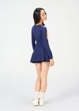  ĐỒ BƠI NỮ XUÂN THU SWIM MỘT MẢNH DÁNG VÁY TAY DÀI CHỐNG NẮNG TÔN DÁNG VK58 