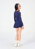  ĐỒ BƠI NỮ XUÂN THU SWIM MỘT MẢNH DÁNG VÁY TAY DÀI CHỐNG NẮNG TÔN DÁNG VK58 