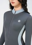  ĐỒ BƠI NỮ XUÂN THU SWIM MỘT MẢNH DÁNG VÁY TAY DÀI CHỐNG NẮNG TÔN DÁNG VK59 