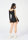  ĐỒ BƠI NỮ XUÂN THU SWIM MỘT MẢNH DÁNG VÁY TAY DÀI CHỐNG NẮNG TÔN DÁNG VK60 