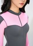  ĐỒ BƠI NỮ XUÂN THU SWIM MỘT MẢNH DÁNG VÁY TAY DÀI CHỐNG NẮNG TÔN DÁNG VK61 