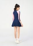  ĐỒ BƠI NỮ XUÂN THU SWIM MỘT MẢNH TAY DÀI DÁNG VÁY CHỐNG NẮNG VK55 